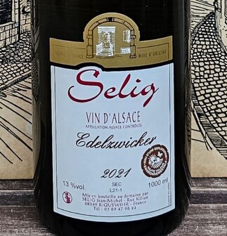 Edelzwicker 2021 100cl Selig