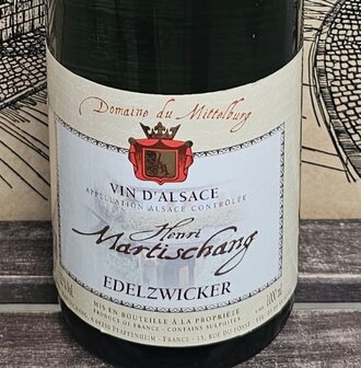 Edelzwicker 100cl Henri Martischang