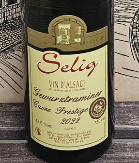 Gewurztraminer Cuvee Prestige 2022 Selig