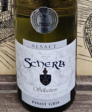 Pinot Gris Selection 2020 Medaille Scherb