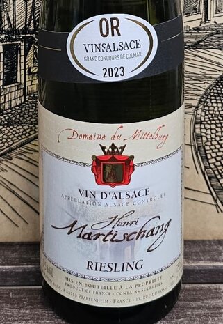 Riesling 2022 Medaille Henri Martischang