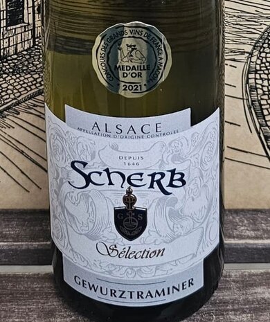 Gewurztraminer Selection 2020 Medaille Scherb