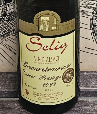 Gewurztraminer Cuvee Prestige 2022 Selig