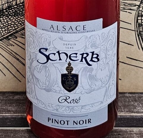Pinot Noir rose 2022 Scherb